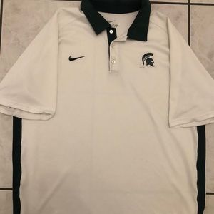 Michigan State Nike Dri-fit Polo
